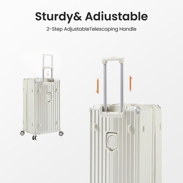 Usb Suitcase With Charger Built In Feilario 24in Aluminium Frame